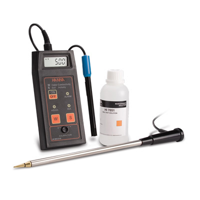 HI993310微電腦電導(dǎo)率EC-鹽活度測(cè)定儀