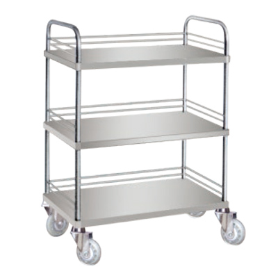 上海躍進(jìn)不銹鋼醫(yī)用推車器械臺醫(yī)療手推車